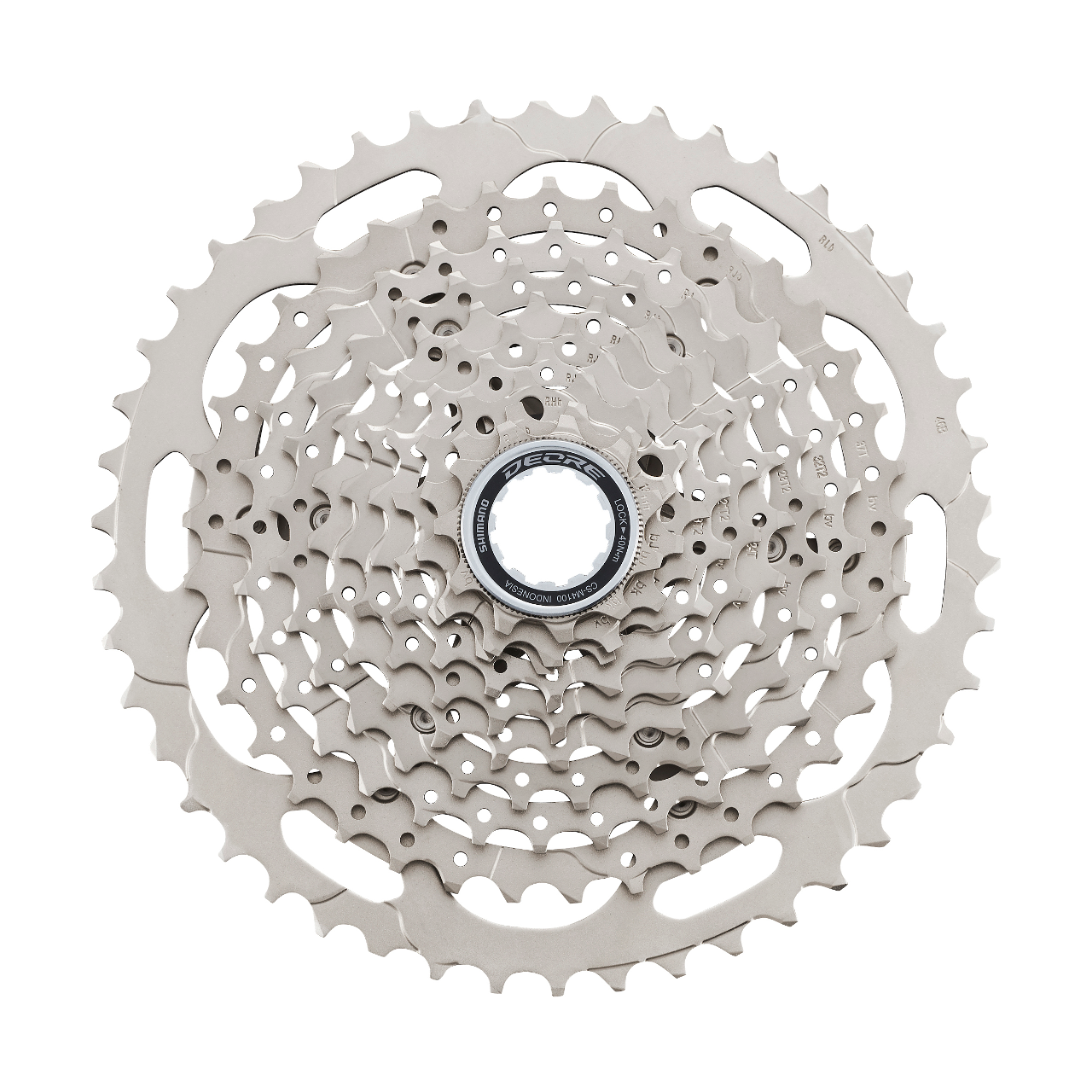 Shimano Deore CS-M4100-10 10 Vites MTB Ruble