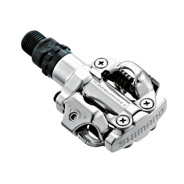 Shimano PD-M520 Çift Taraflı SPD Bisiklet Pedalı Gümüş