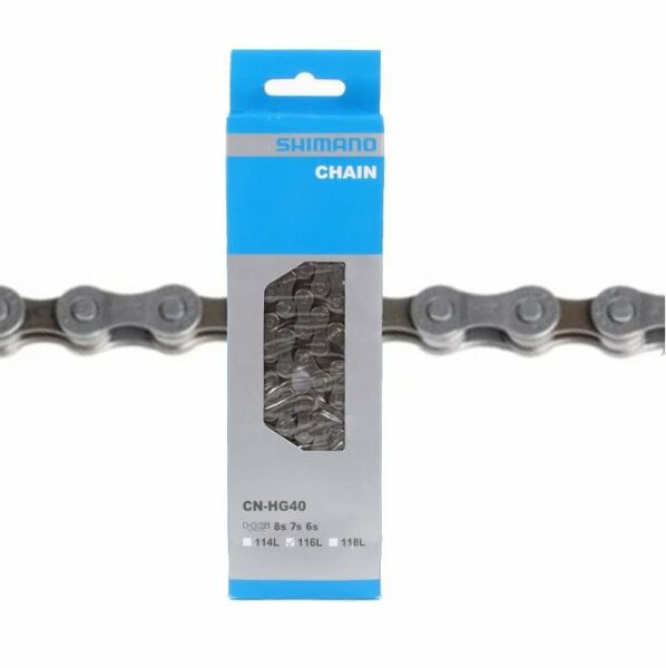 Shimano CN-HG40 116 Bakla Quick-Link 6/7/8 Vites Bisiklet Zinciri