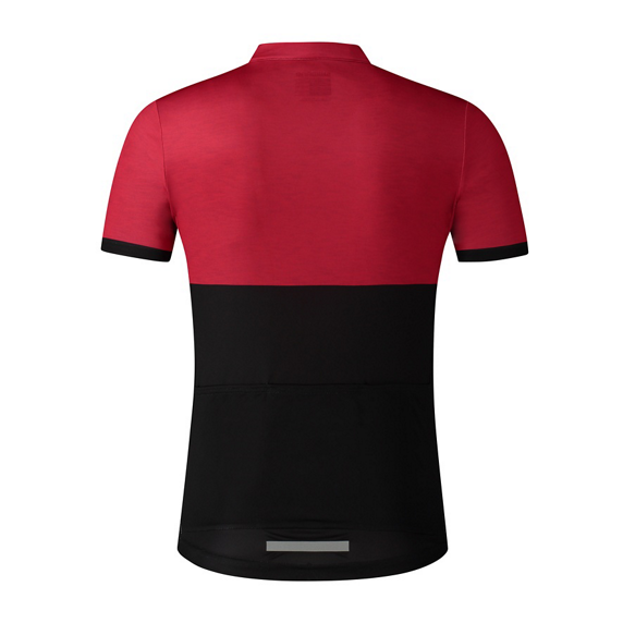 Shimano Elemento Kısa Kollu Forma Erkek Kırmızı-Siyah