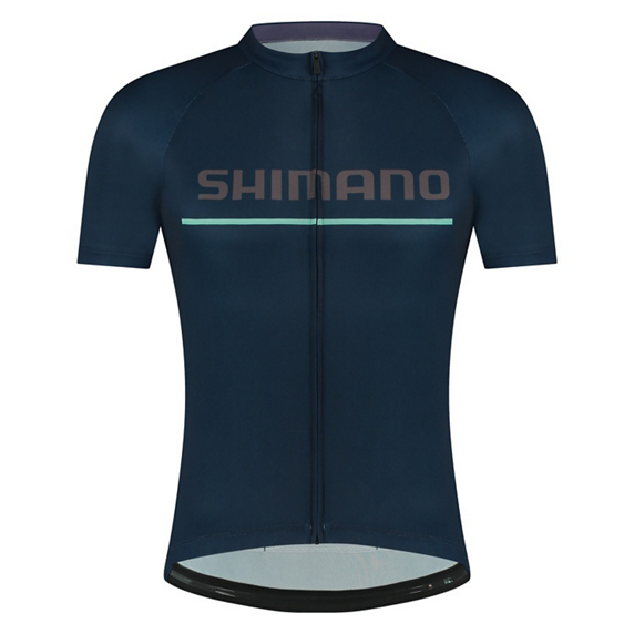 Shimano Logolu Kısa Kollu Forma Erkek Lacivert